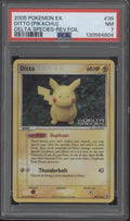 Ditto (Pikachu) Pokemon Delta Species Reverse Foil #39 PSA 7