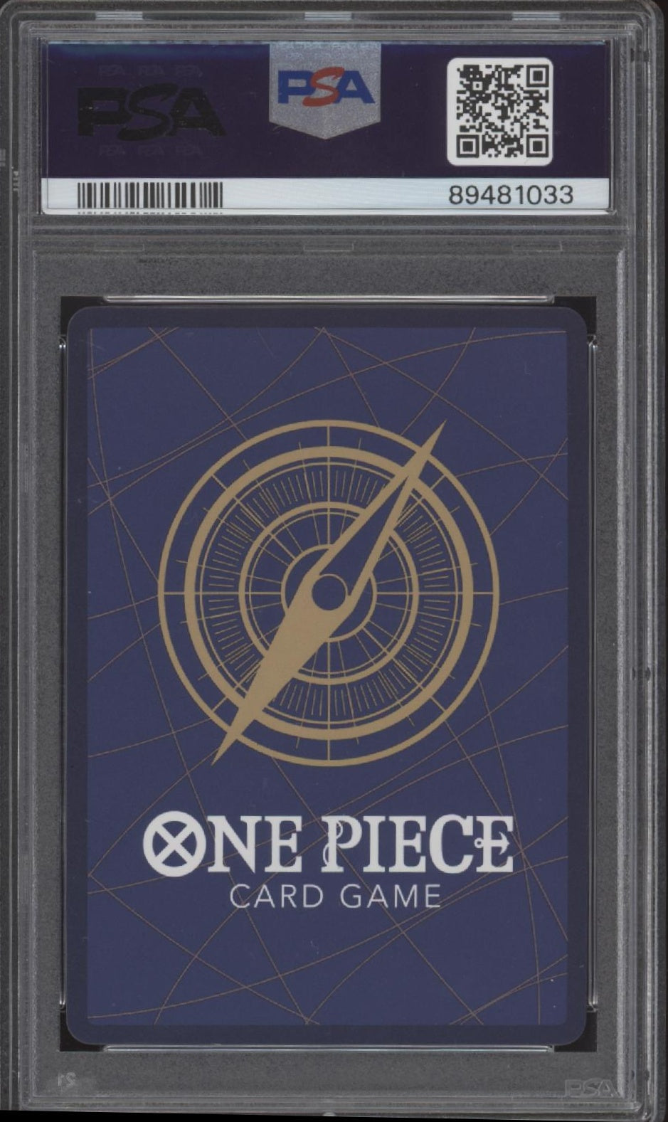 Monkey D Luffy One Piece Card Game Awakening of the New Era 1st Anniversary PSA 10