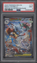 Mega Lucario ex Pokemon Mega Evolution Special Illustration Rare #179 PSA 9