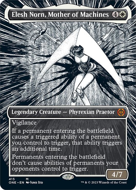 MTG Singles: Elesh Norn, Mother of Machines (Borderless)