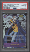 Trafalgar Law One Piece Card Game PRB01 Manga Alternate Art #069 PSA 10