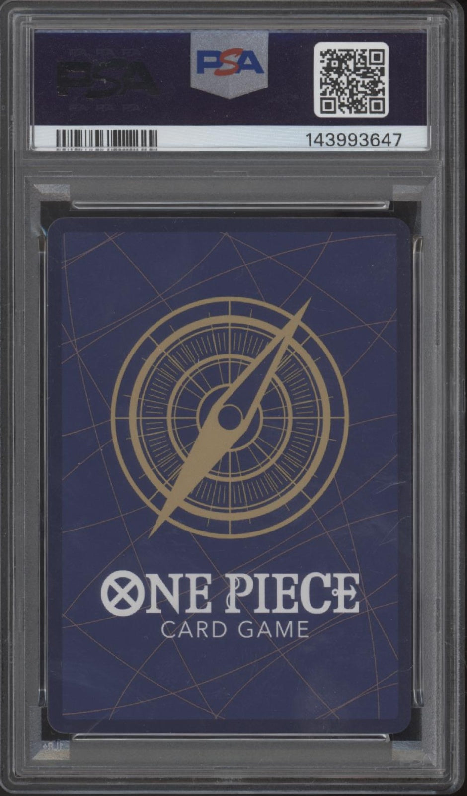 Shanks One Piece Card Game OP01 Alternate Art #120 PSA 10
