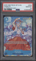 Yamato One Piece Card Game OP13 Alternate Art #054 PSA 10 #1