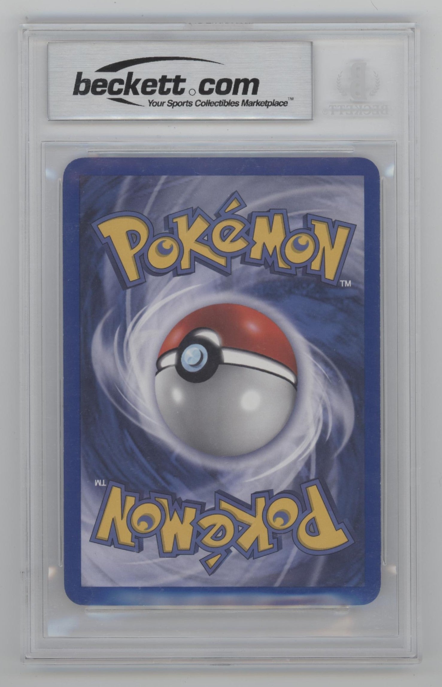 Alakazam Pokemon Expedition Reverse Holo Oversized Box Topper #01 Beckett 8.5
