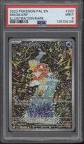 Magikarp Pokemon Paldean Fates Illustration Rare #203 PSA 9 #3
