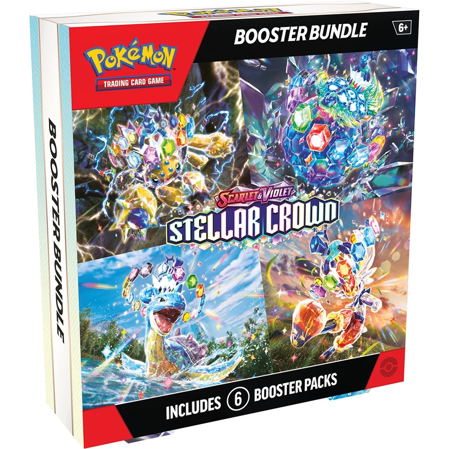 Pokemon TCG Scarlet & Violet Stellar Crown BOOSTER BUNDLE