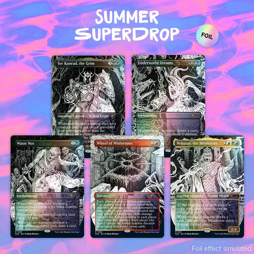 Secret Lair: Drop Series - Death is Temporary, Metal is Forever (Foil Edition)