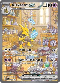 Alakazam ex - 201/165 (Holofoil) - NM