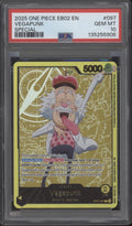 Vegapunk One Piece Card Game EB02 Special #097 PSA 10