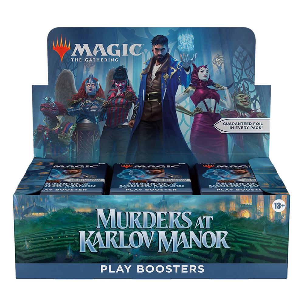 Magic The Gathering Murders at Karlov Manor - Play Booster Display