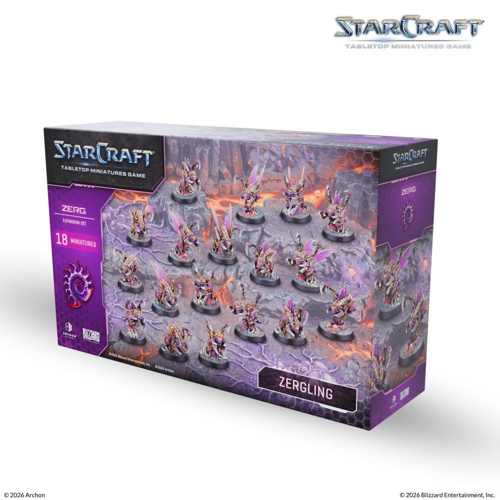 PREORDER Starcraft Miniatures Games: Zerg - Zergling - Expansion Set
