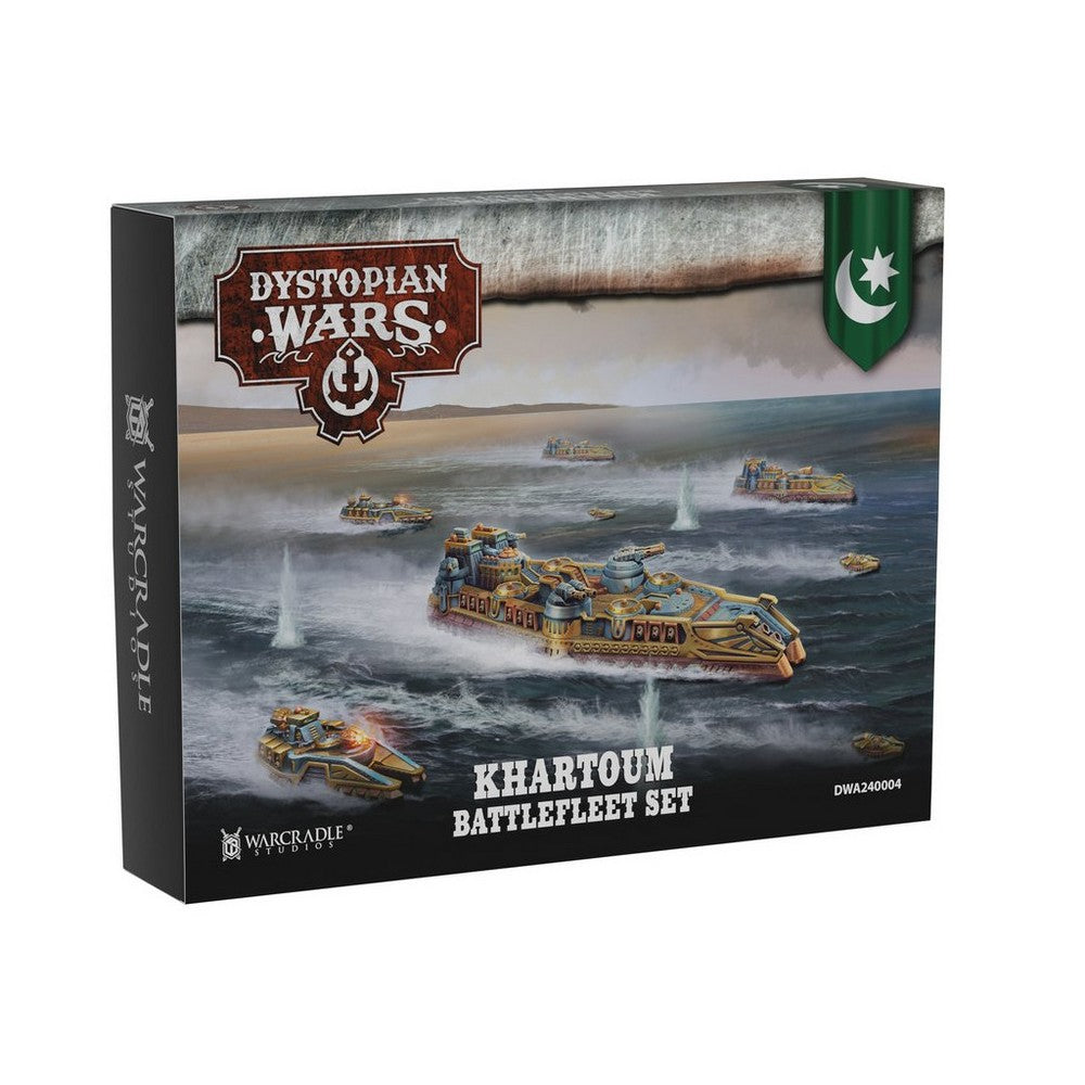 PREORDER Dystopian Wars - Khartoum Battlefleet Set