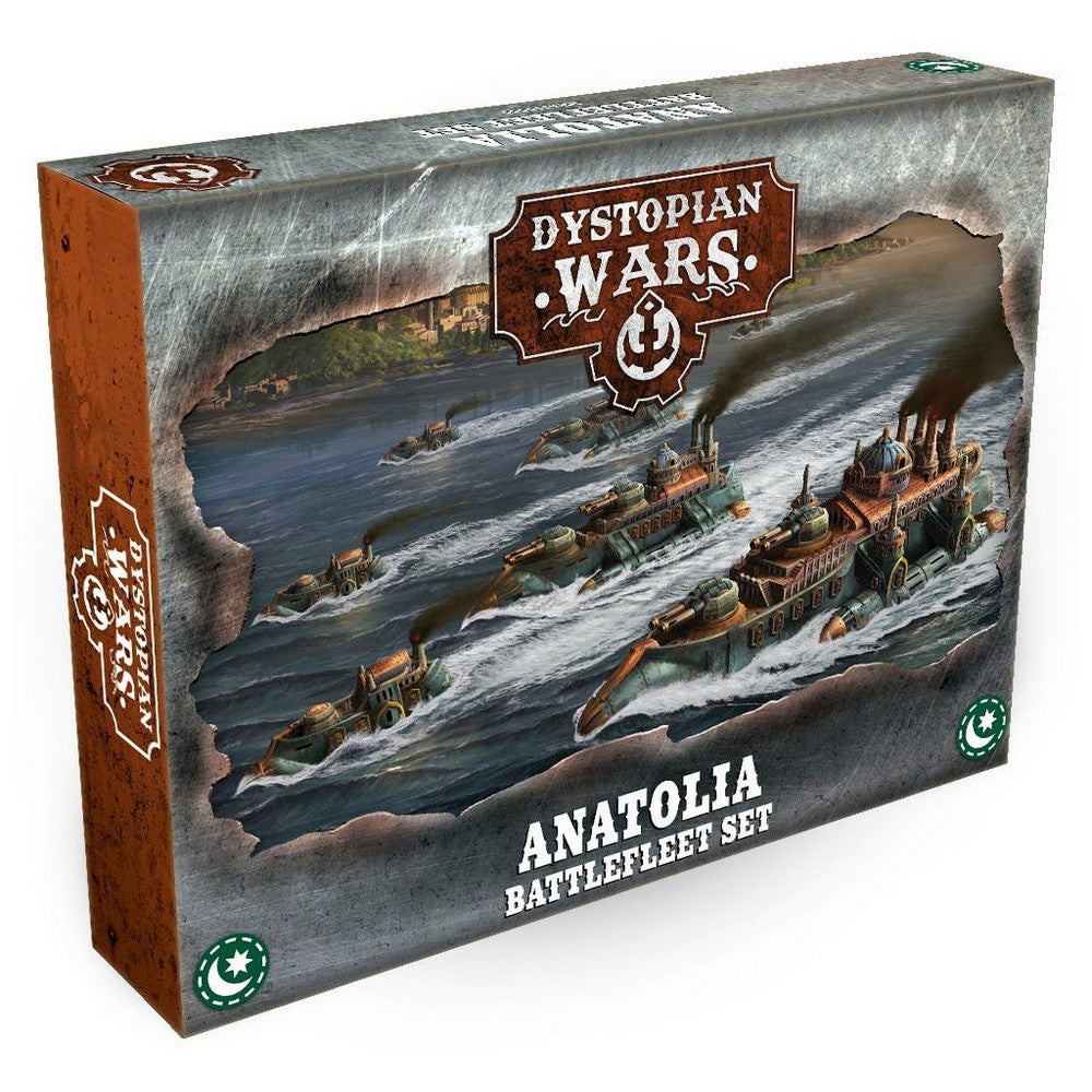 PREORDER Dystopian Wars - Anatolia Battlefleet Set