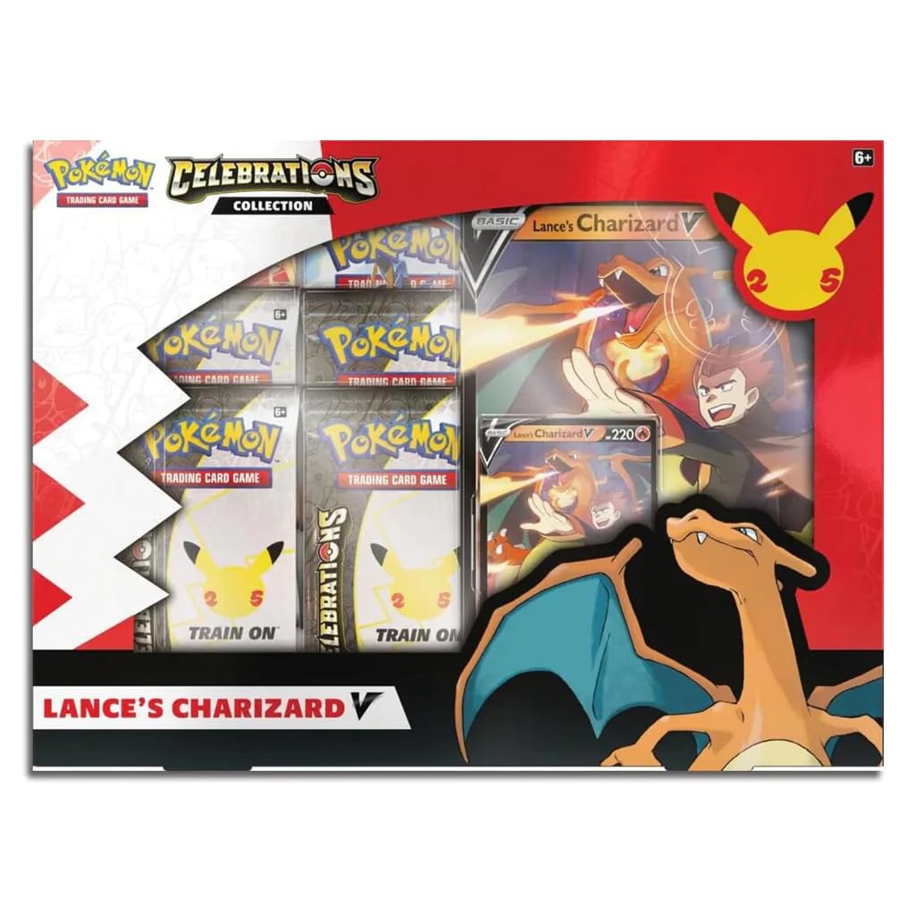 Pokemon TCG Celebrations Charizard V Collections Booster Box