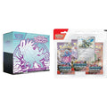 Pokemon Scarlet & Violet Temporal Forces Elite Trainer Box (ETB) - Walking Wake & TCG: Scarlet & Violet - Temporal Forces Triple Pack - Cyclizar (3 Booster Packs & 1 Foil Promo Card)