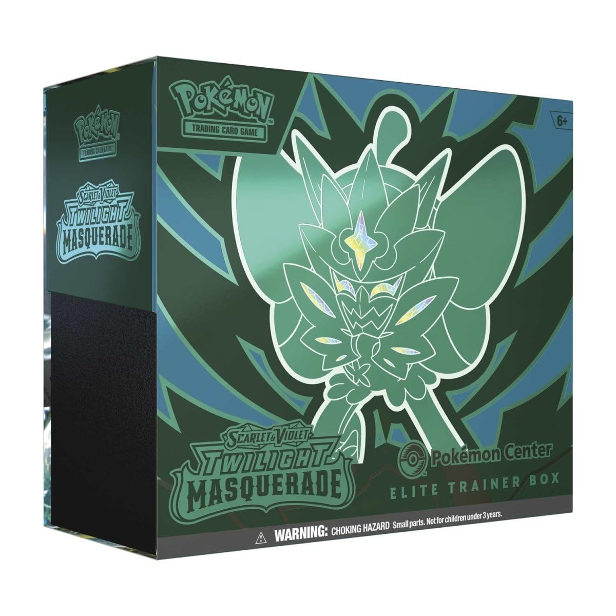 Pokemon Scarlet & Violet Twilight Masquerade Pokemon Center Elite Trainer Box (ETB) Teal Mask Ogerpon