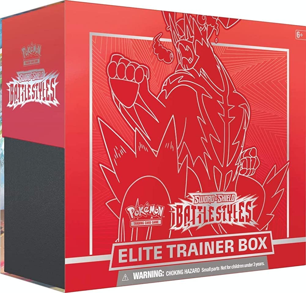 Pokemon TCG Sword & Shield - Battle Styles Elite Trainer Box (ETB) - Red