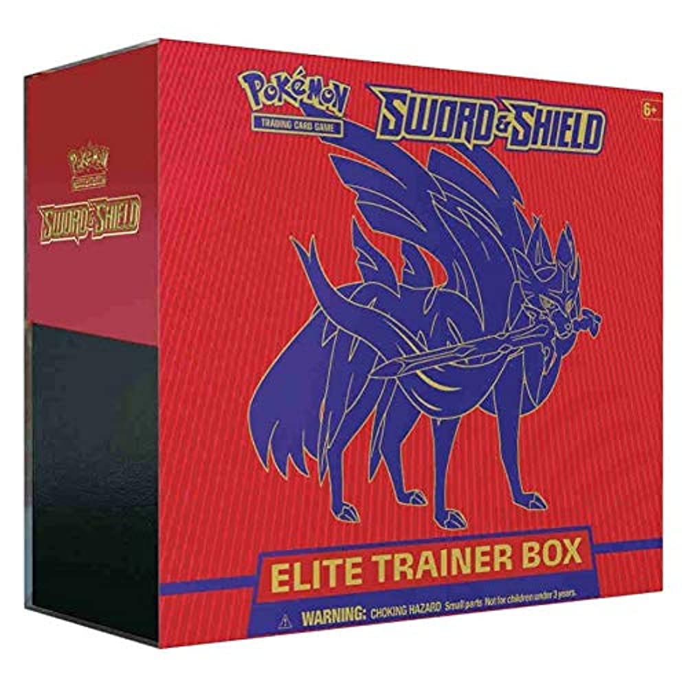 Pokemon TCG Sword & Shield Zacian Elite Trainer Box (ETB)