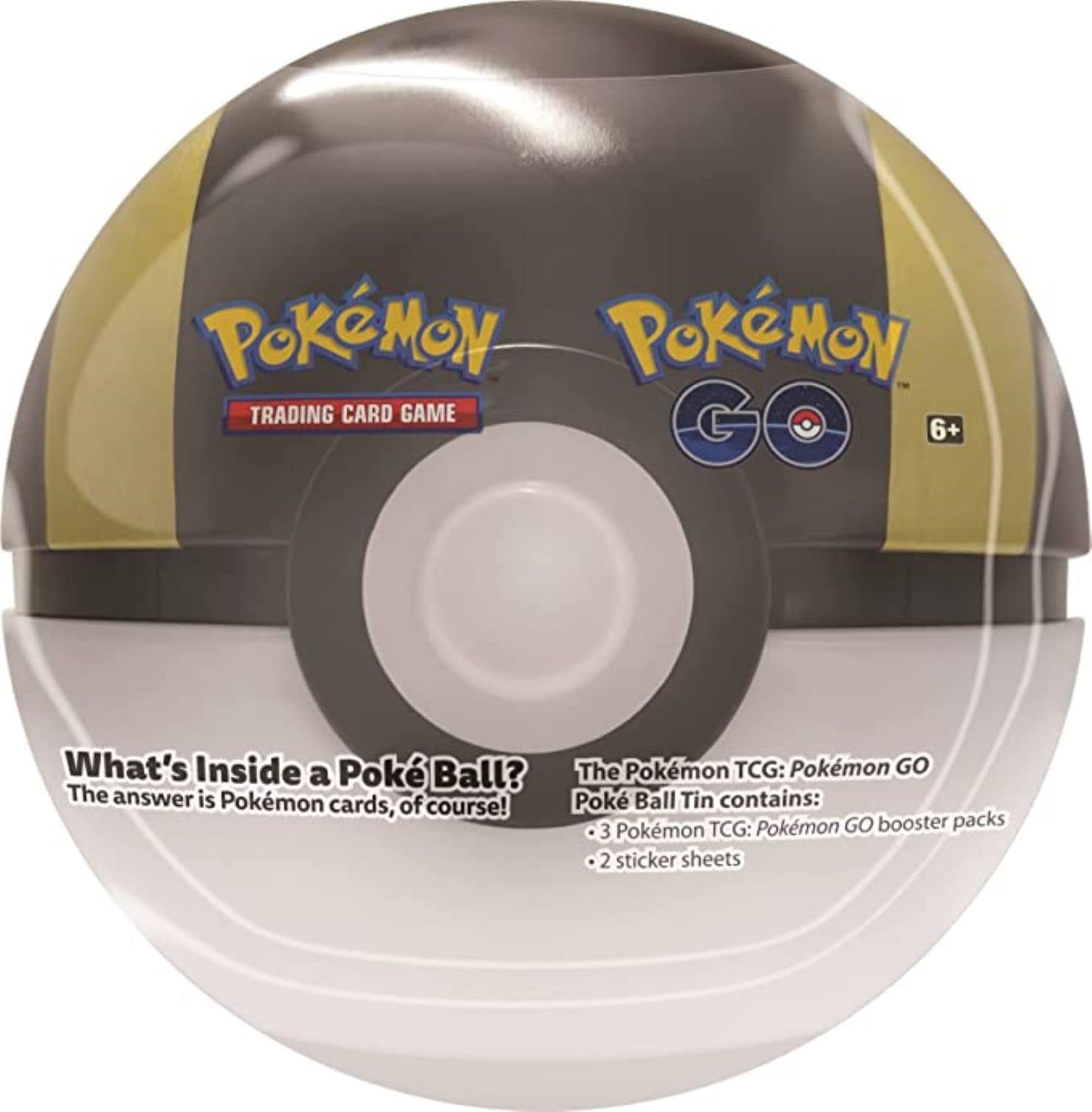 Pokemon TCG Pokemon Go Poke Ball Tin - Black Ultra Ball