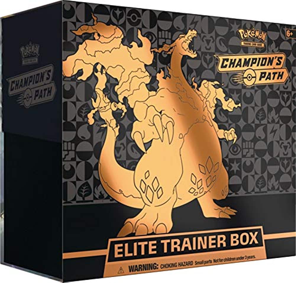 Pokemon TCG Champion's Path Elite Trainer Box (ETB), Multicolor