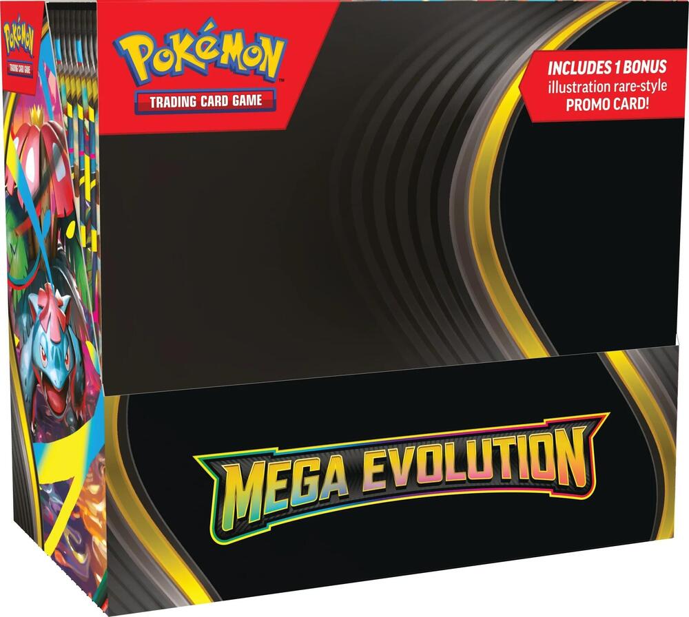 Pokemon TCG Mega Evolution - Enhanced Booster Box Display