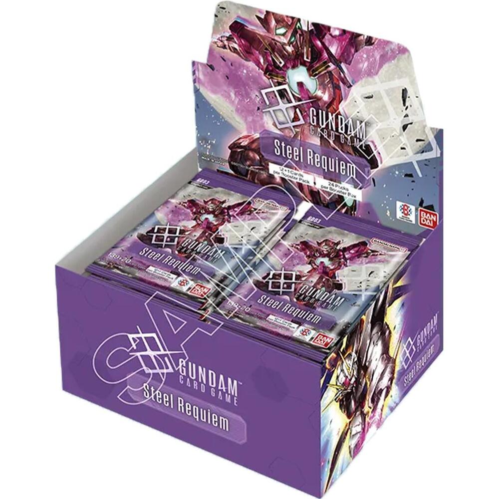 Gundam TCG: Steel Requiem Booster Box [GD03] (Limit 1)