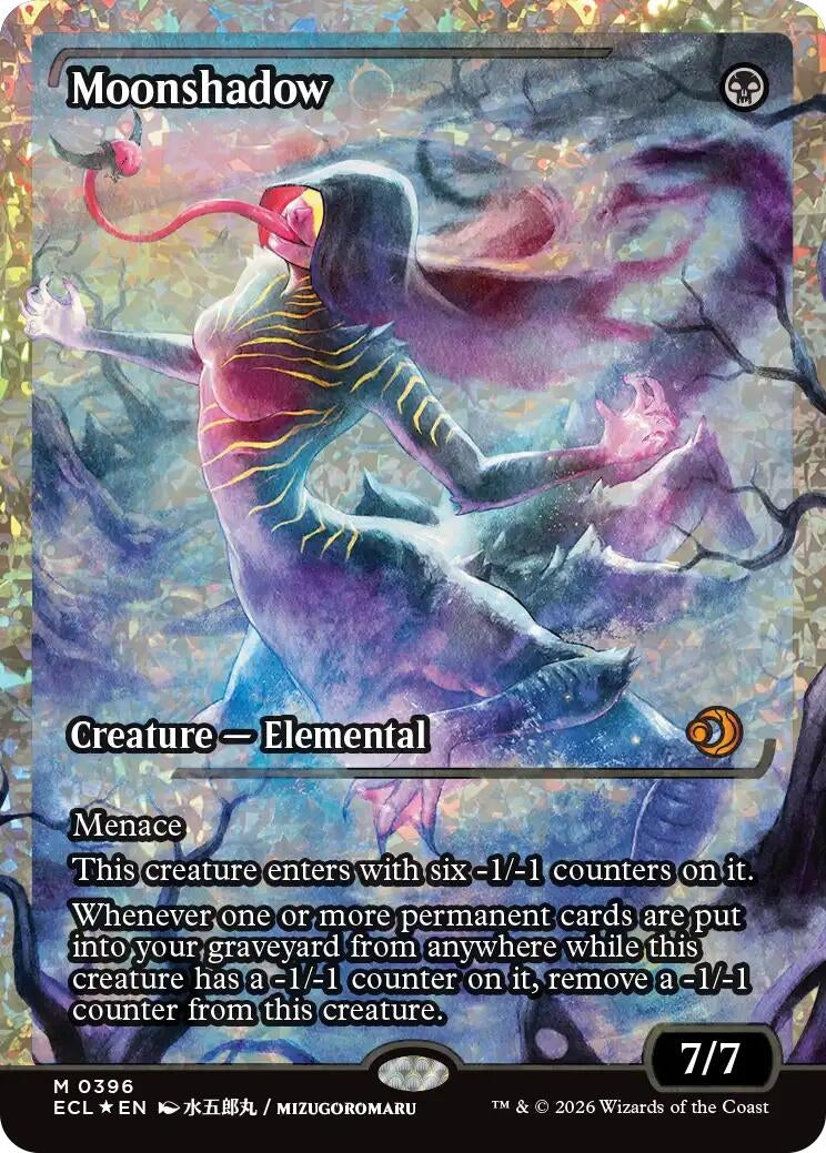 Moonshadow (0396) (Showcase) (Fracture Foil) (396) (ECL)