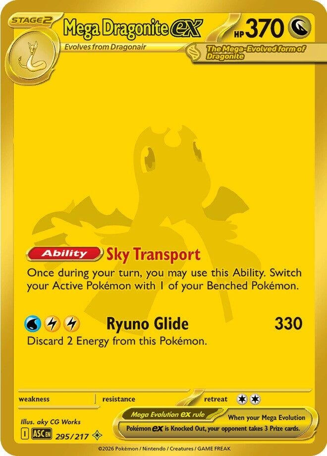 Mega Dragonite ex (295/217) (ASC)