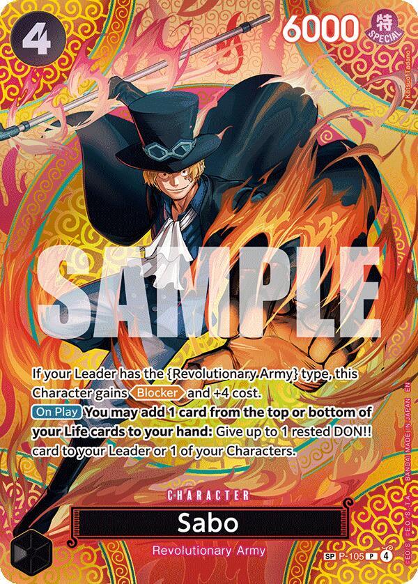 OP Singles - Sabo (P-105) (SP)