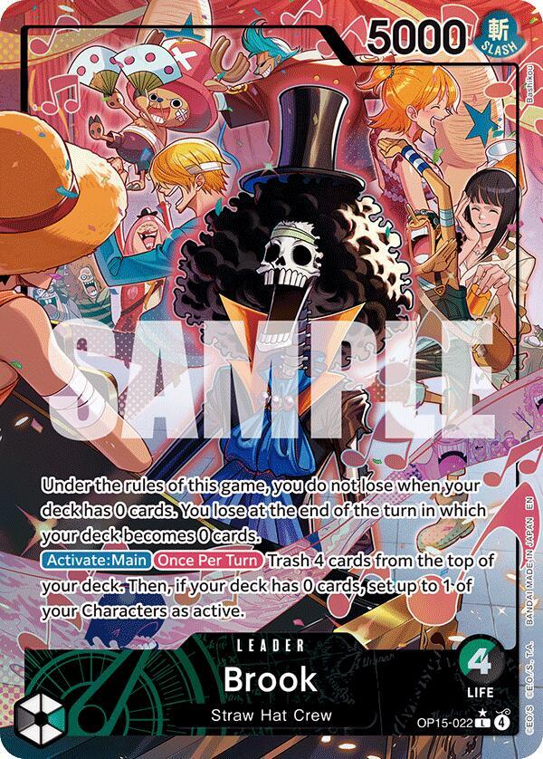 OP Singles - Brook (OP15-022) (Alternate Art)