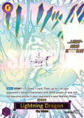 OP Singles - Lightning Dragon (Alternate Art)