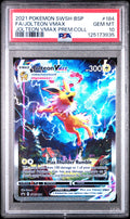 FA/JOLTEON VMAX JOLTEON VMAX PREM.COLL 2021 POKEMON SWSH BLACK STAR PROMO PSA GEM MT 10