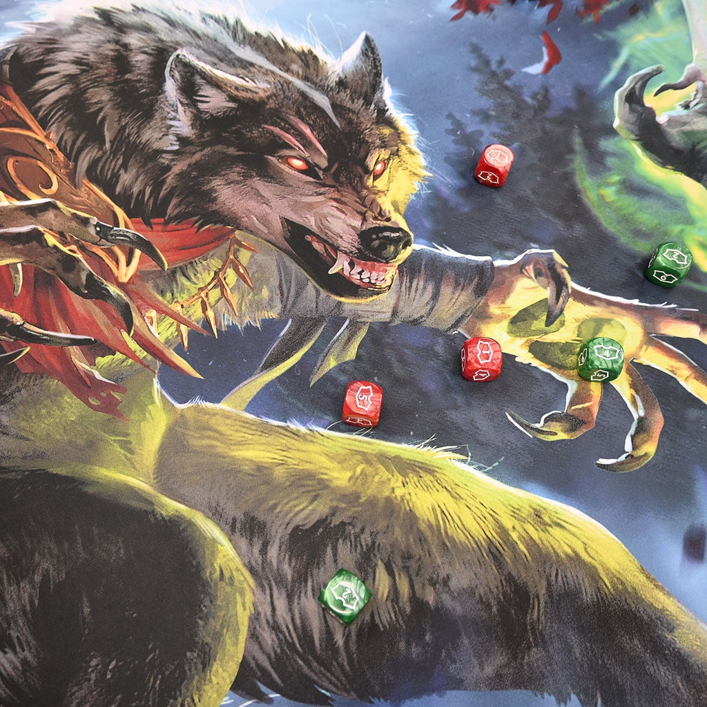 Innistrad: Midnight Hunt Set Booster Key Art 6ft Table Playmat for Magic The Gathering