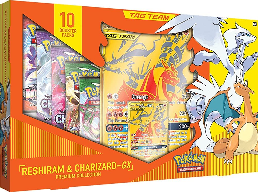 Pokemon TCG Reshiram & Charizard GX Premium Collection