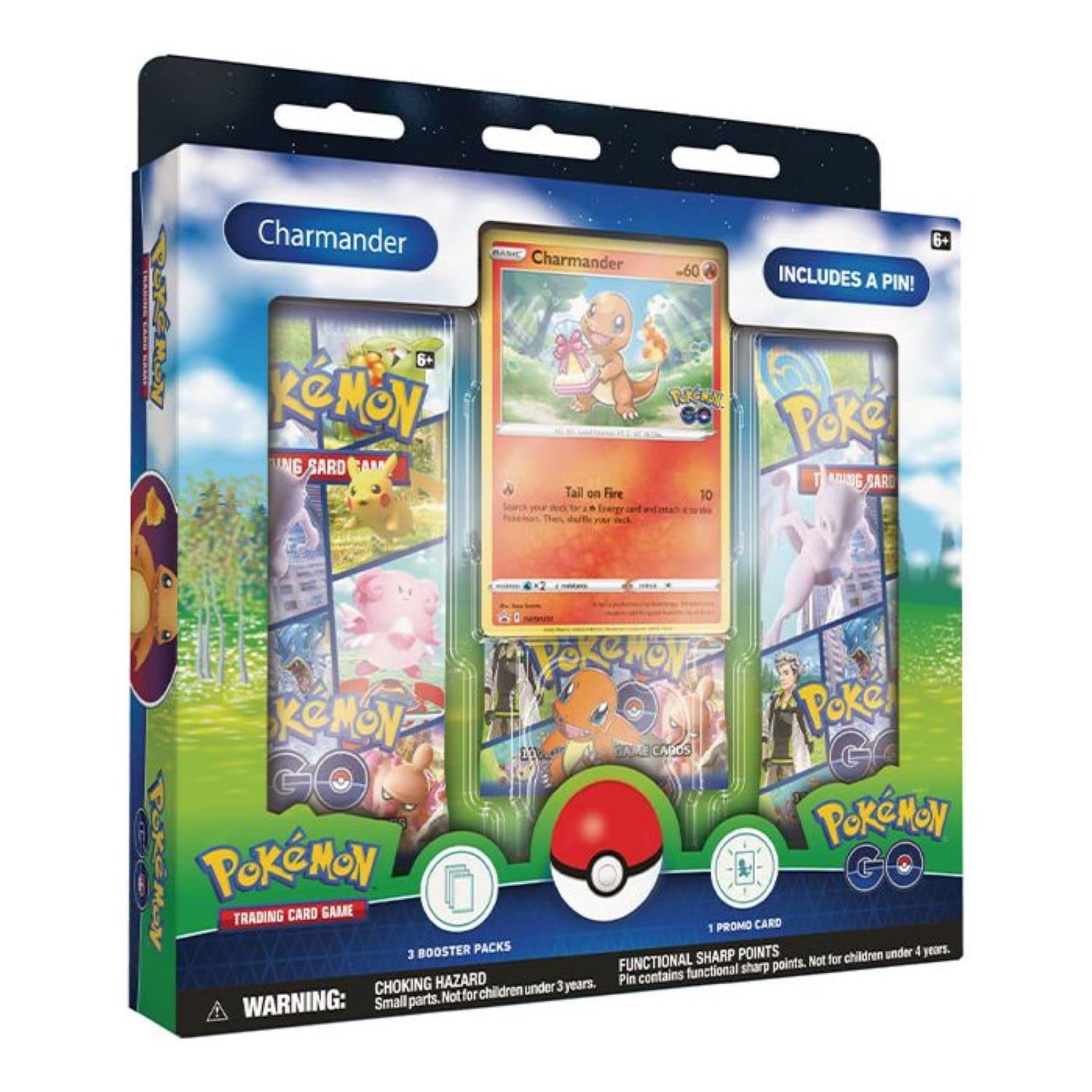 Pokemon TCG Pokemon Go Pin Collection - Charmander