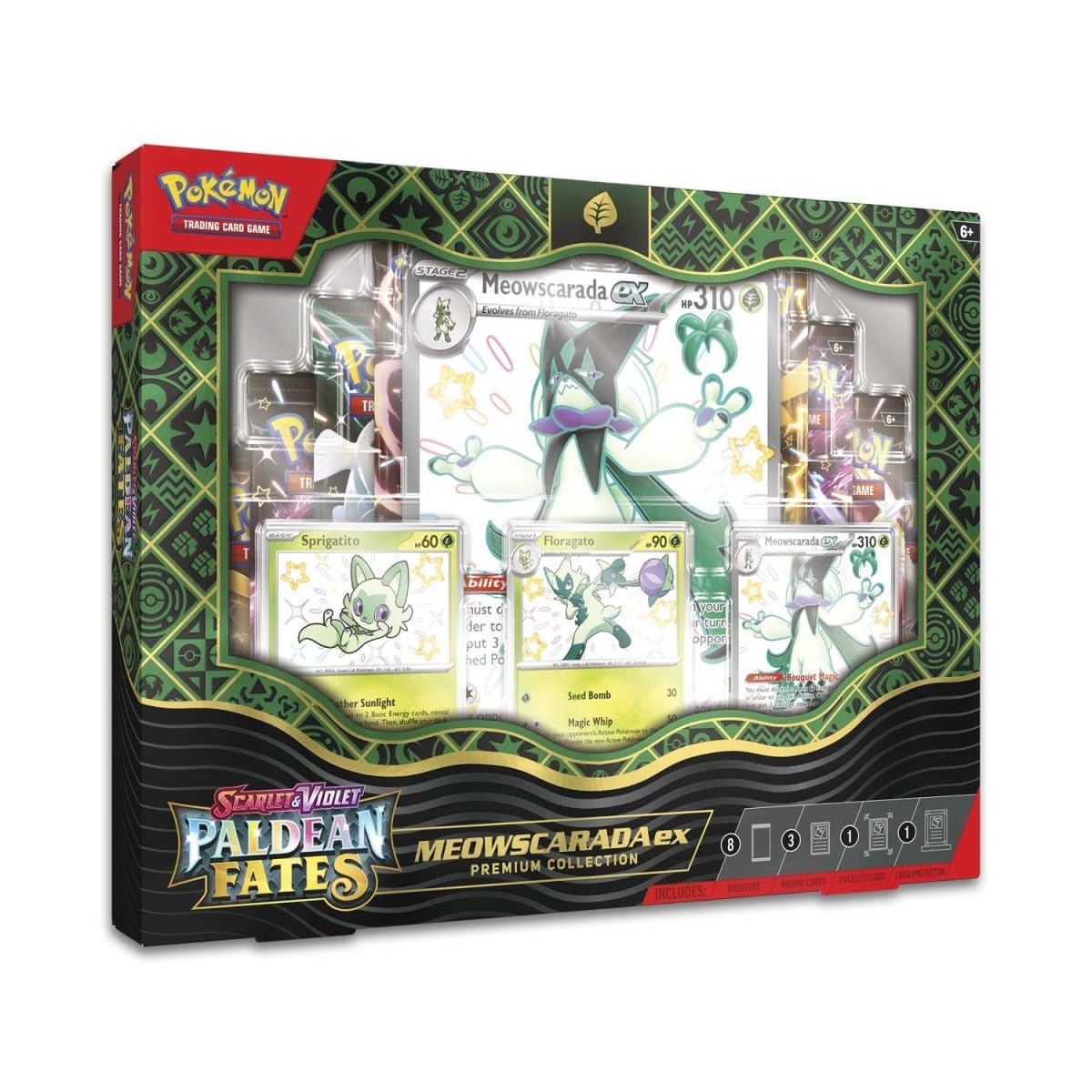 Pokemon Scarlet & Violet Paldean Fates Pokemon ex Premium Collection