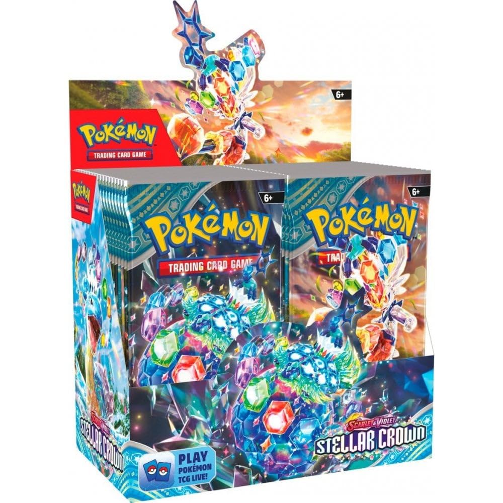 Pokemon Scarlet & Violet Stellar Crown Booster Box (36 packs)