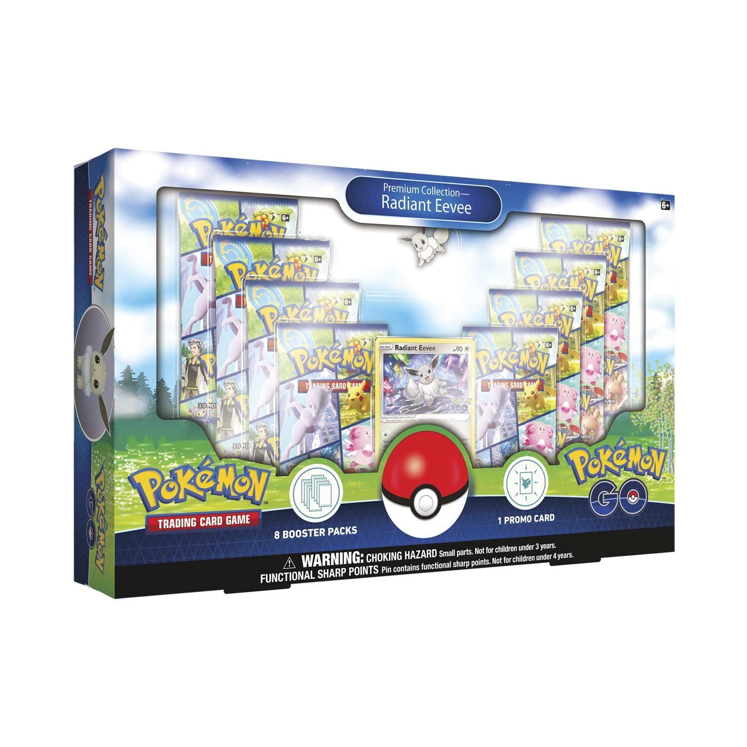Pokemon TCG Pokémon GO Premium Collection—Radiant Eevee, Multi