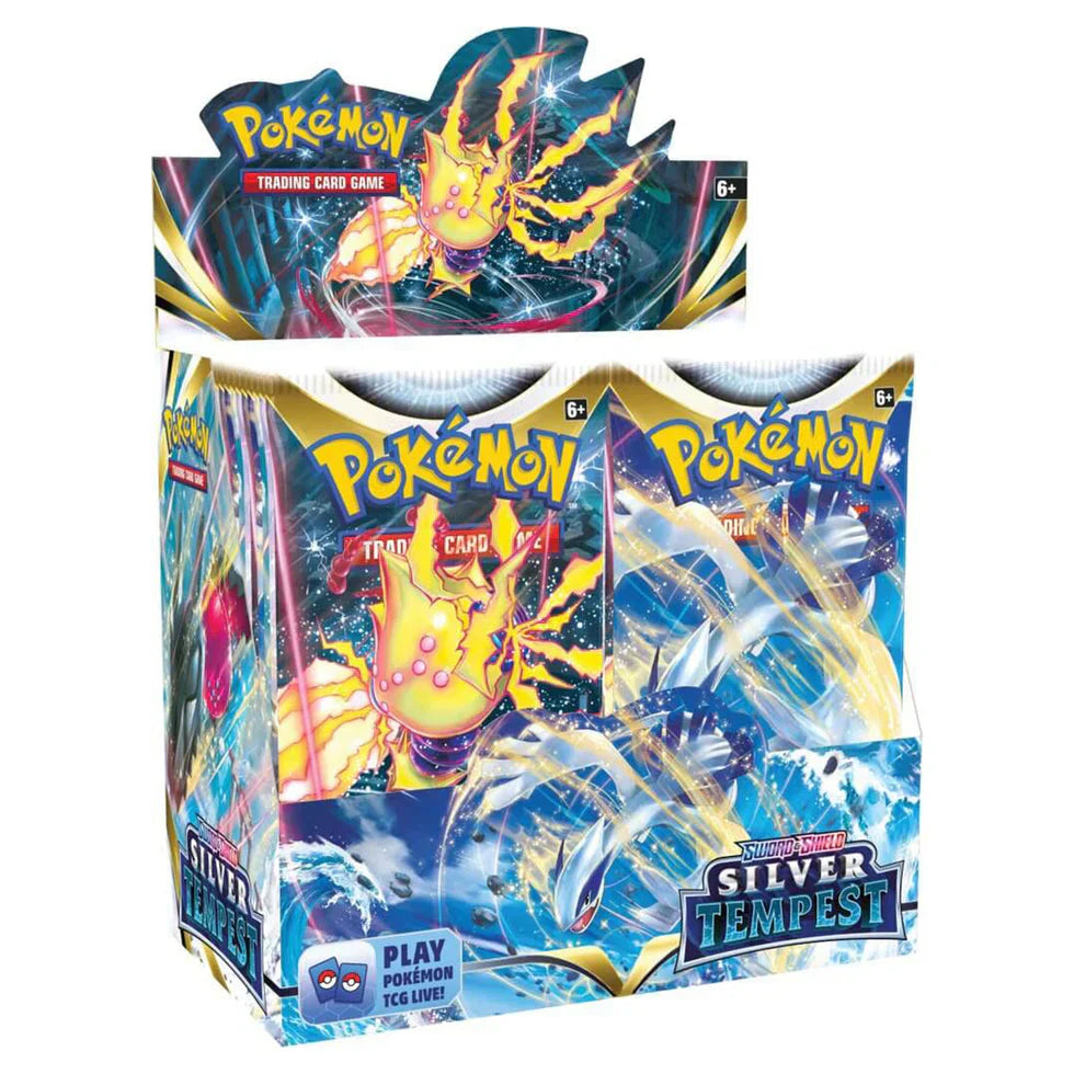 Pokemon TCG Sword & Shield Silver Tempest Booster Display Box