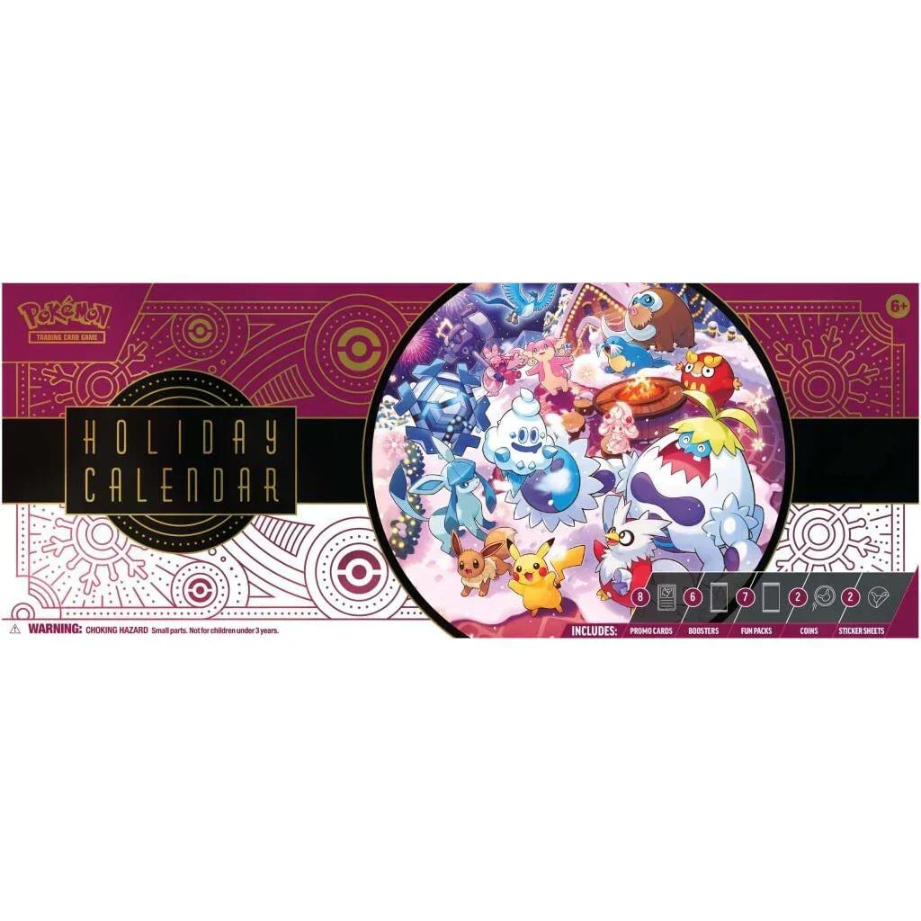 Pokemon TCG Holiday 2025 Calendar
