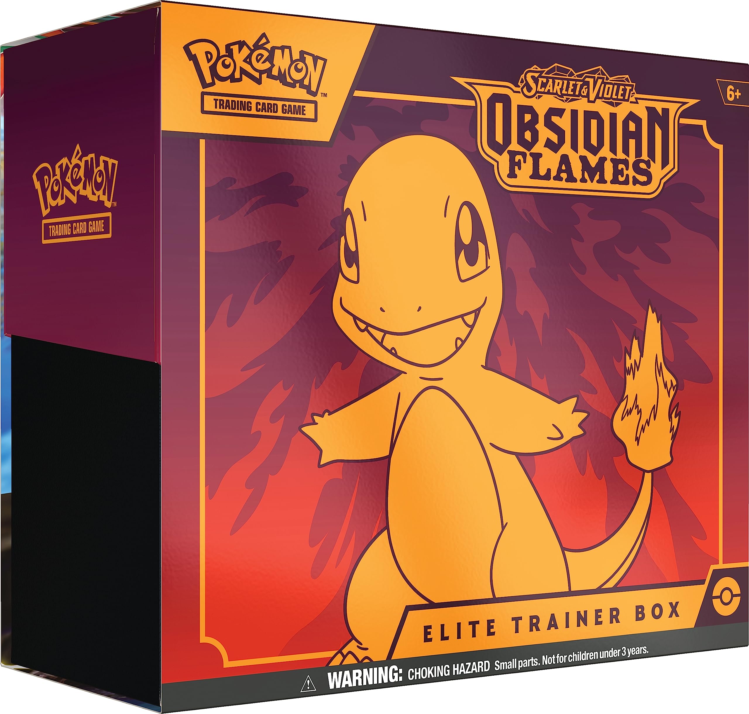 Pokemon Scarlet & Violet Obsidian Flames Elite Trainer Box (ETB) (9 Booster Packs, 1 Full-Art Foil Promo Card & Premium Accessories)