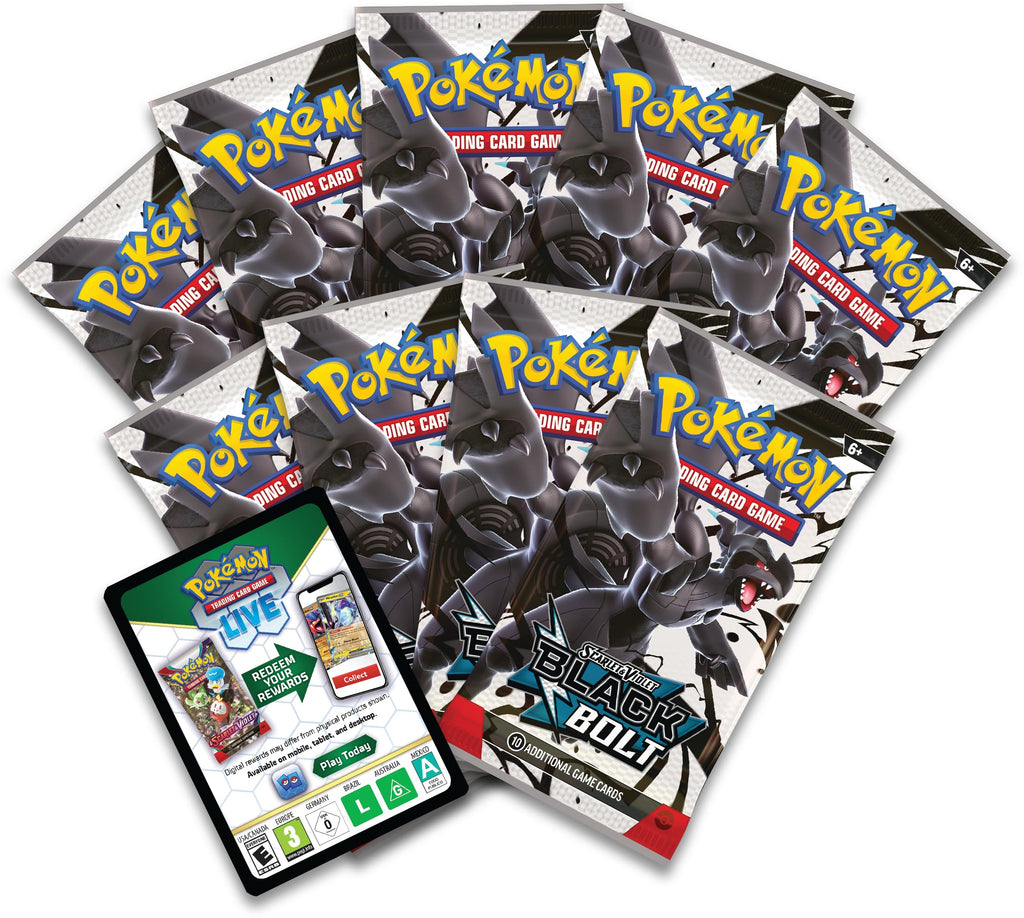 Pokemon TCG Scarlet & Violet 10.5 Black Bolt Elite Trainer Box (ETB)
