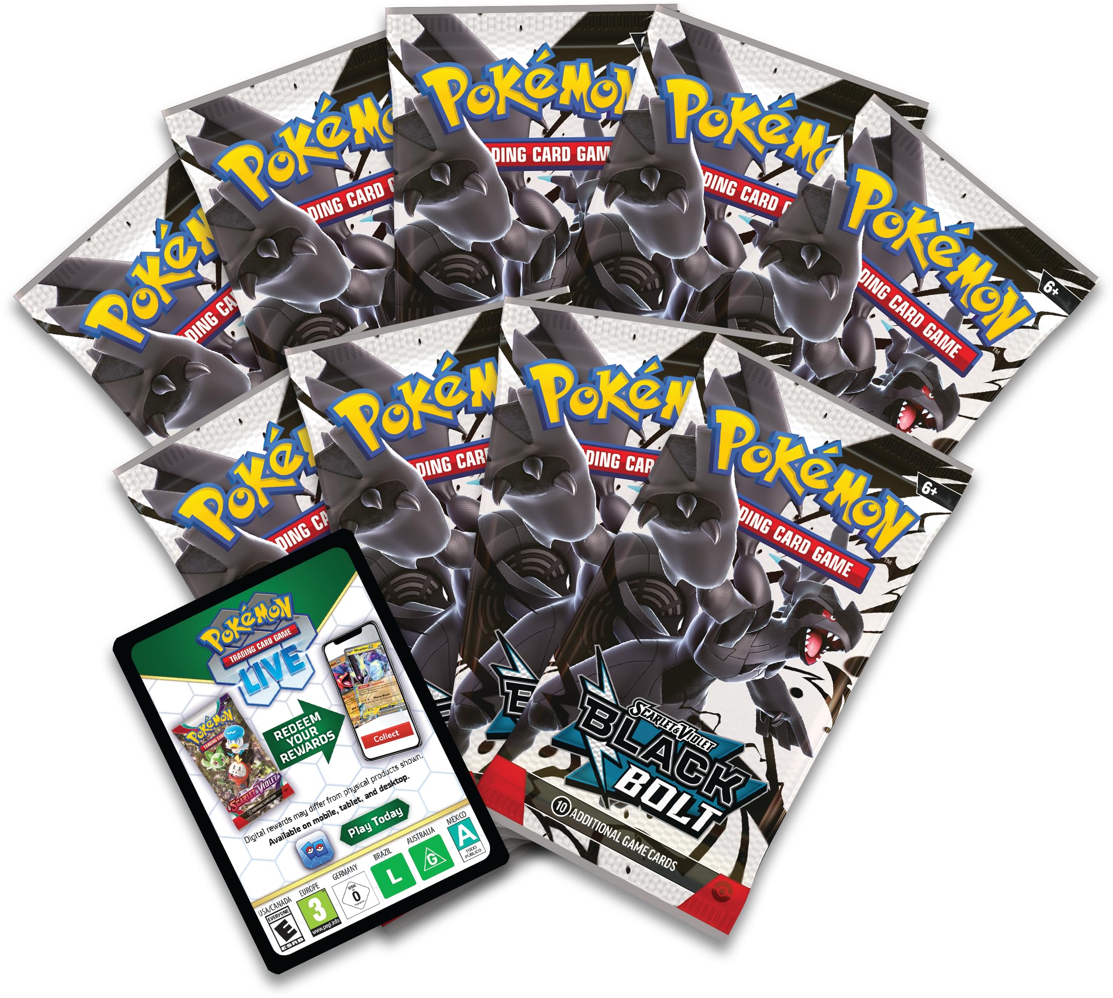 Pokemon TCG Scarlet & Violet 10.5 Black Bolt Elite Trainer Box (ETB)