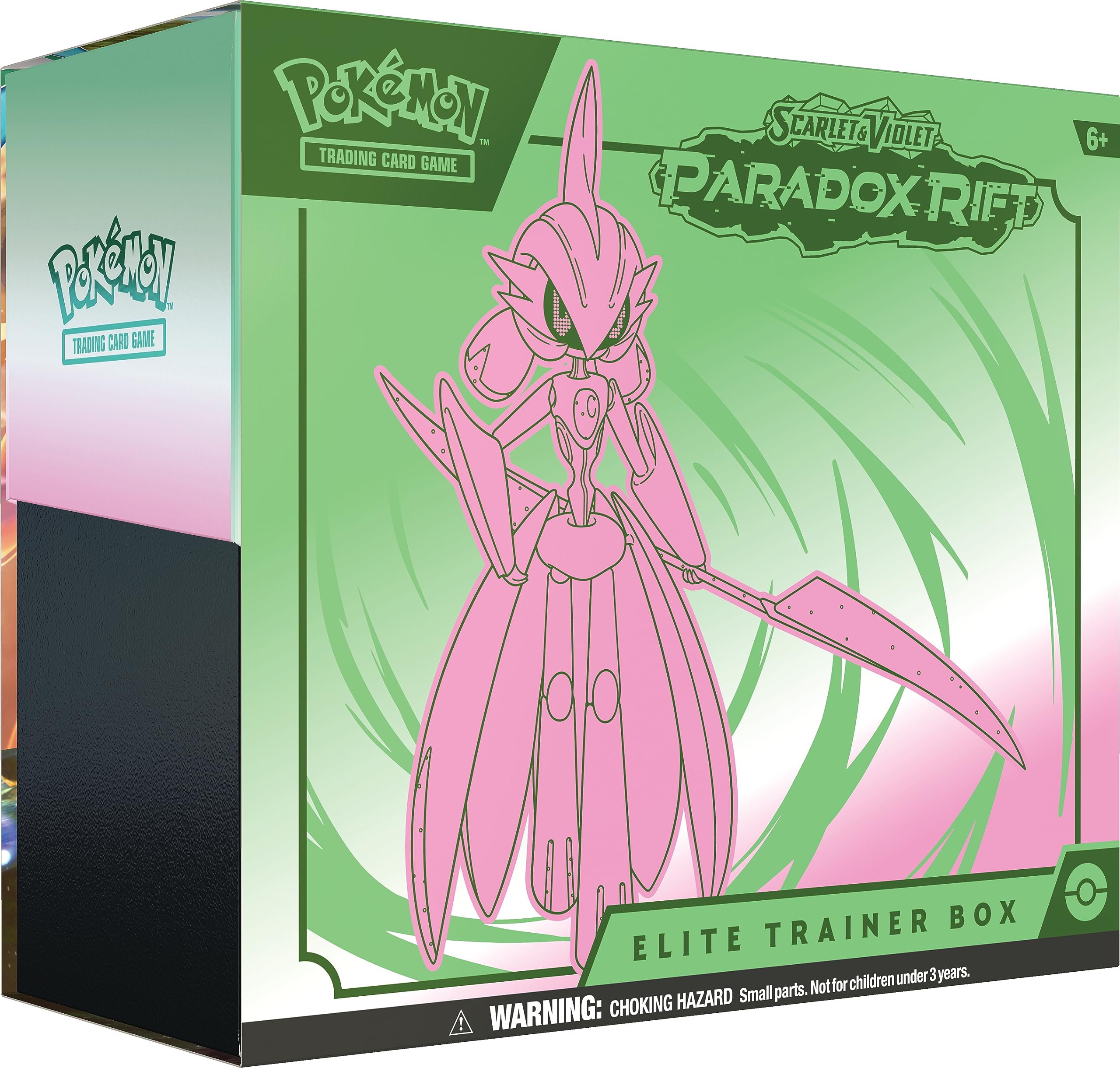 Pokemon Scarlet & Violet Paradox Rift Elite Trainer Box (ETB) - Iron Valiant (9 Booster Packs, 1 Full-Art Foil Card & Premium Accessories)