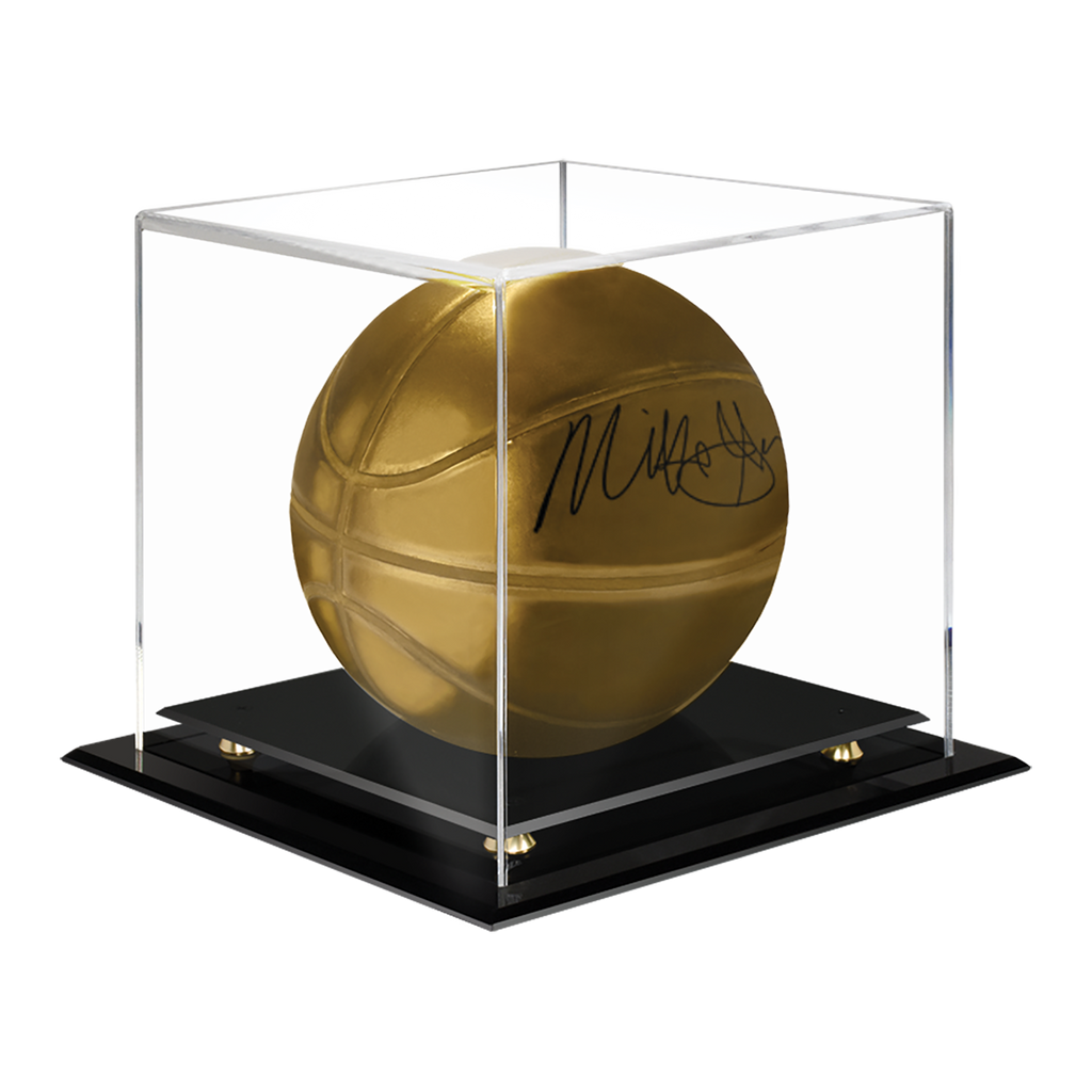 Mini Basketball & Mini Helmet Riser Display Case