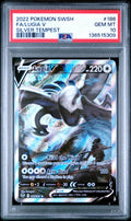 FA/LUGIA V SILVER TEMPEST 2022 POKEMON SWORD & SHIELD SILVER TEMPEST PSA GEM MT 10