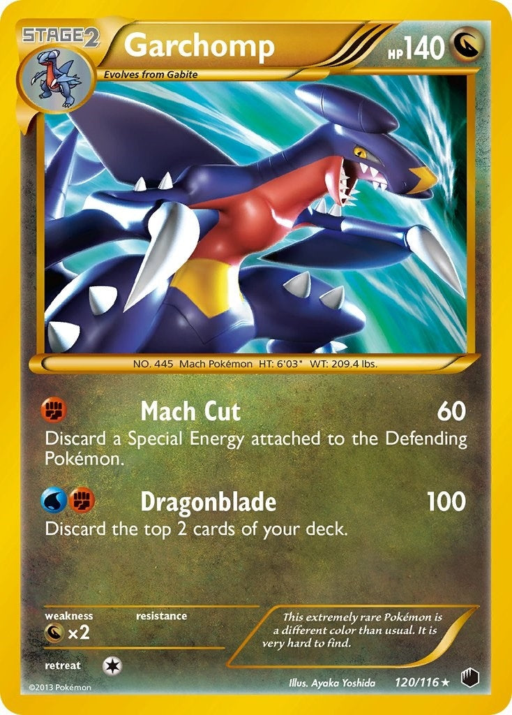 Garchomp (120 Secret Rare) (120/116) (PLF)