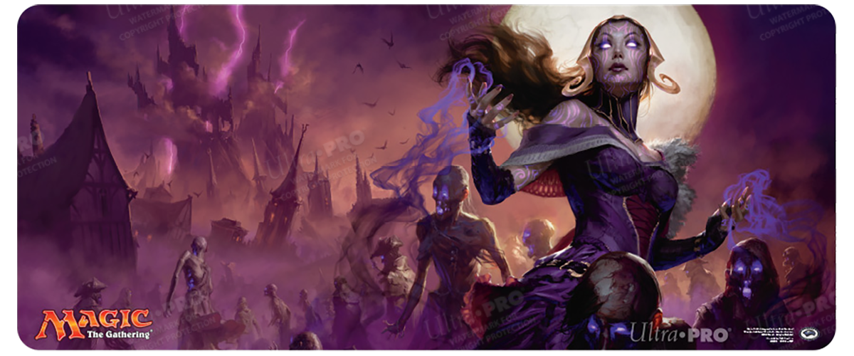 Eldritch Moon Liliana Key Art 6ft Table Playmat for Magic The Gathering