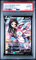 FA/SYLVEON V BRILLIANT STARS 2022 POKEMON SWORD & SHIELD BRILLIANT STARS PSA GEM MT 10