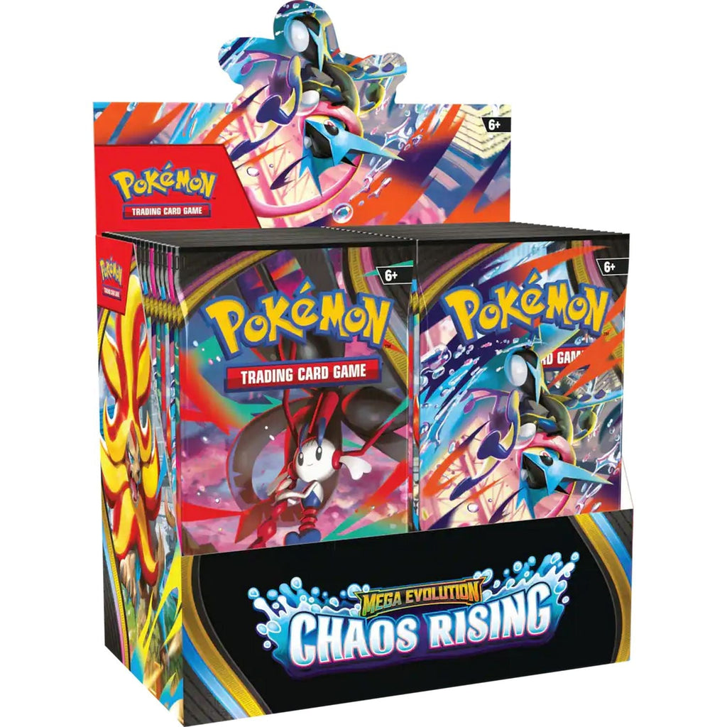 Pokemon Mega Evolution - Chaos Rising Booster Box (ME04) *Expected Release Date 05-22-2026*